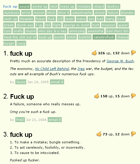 afanada de UrbanDictionary.com