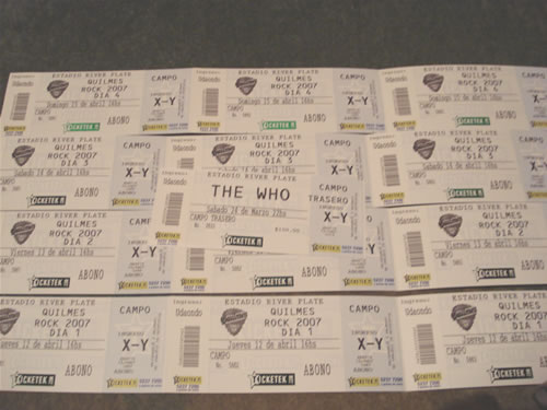 Muchas entradas!